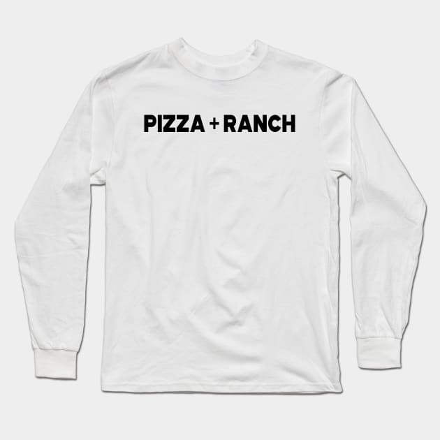 Pizza plus ranch Long Sleeve T-Shirt by KC Happy Shop